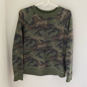 Camo sweater